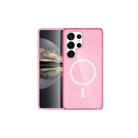 Joko Samsung Galaxy S23 Ultra Kılıf Star Magsafe Kapak - Pembe
