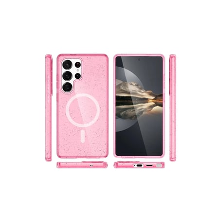 Joko Samsung Galaxy S23 Ultra Kılıf Star Magsafe Kapak - Pembe
