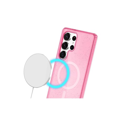 Joko Samsung Galaxy S23 Ultra Kılıf Star Magsafe Kapak - Pembe