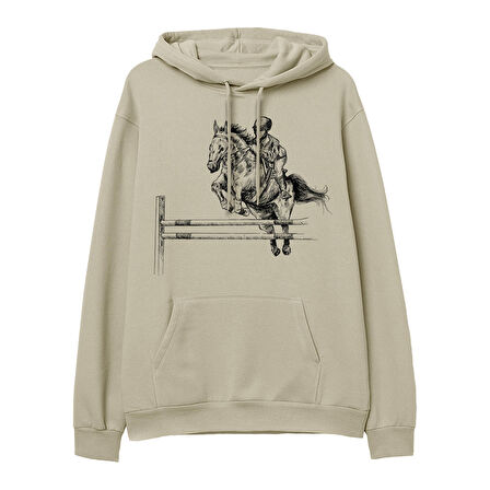 Cowboy Hoodie-Krem