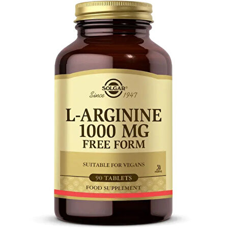 Solgar L-Arginine 1000 Mg 90 Tablet