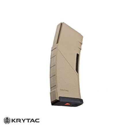 KRYTAC 150BB M4/AR15 Platform Çöl Rengi FDE Mid-Cap AEG Airsoft Tüfek Şarjörü