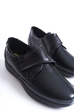 Büyük Numara Kadın Topuk Destek Jelli Ortepedik Poliüretan Taban Günlük Ayakkabı