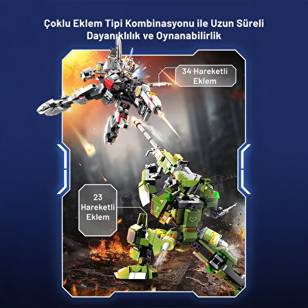 Fire Titan Ölümsüz Savaşçı Yapı Bloğu Seti