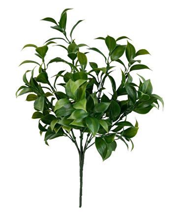 Yapay Çiçek Yeşil Limon Yaprağı Demet Şimşir Demeti Garnitür Aradal Dekoratif Yapay Bitki