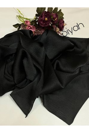 Ipekyolu Eşarp Siyah Janjan Şal
