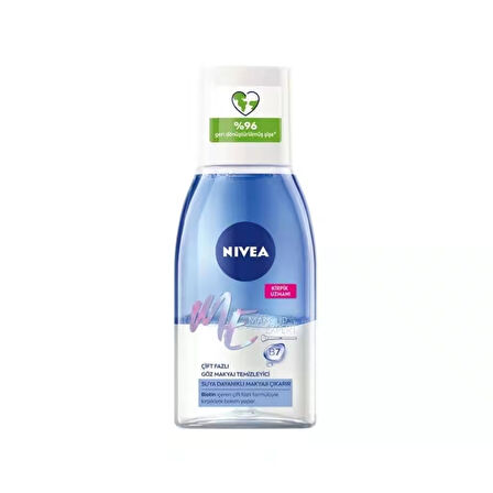 Nivea Visage Çift Etkili Göz Makyaj Temizleme Losyonu 125 Ml