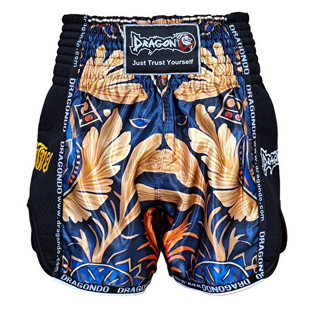 DragonDo MT3070 Muay Thai Şortu Baskılı Nakışlı Muay Thai Şort