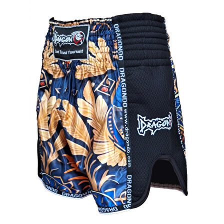 DragonDo MT3070 Muay Thai Şortu Baskılı Nakışlı Muay Thai Şort