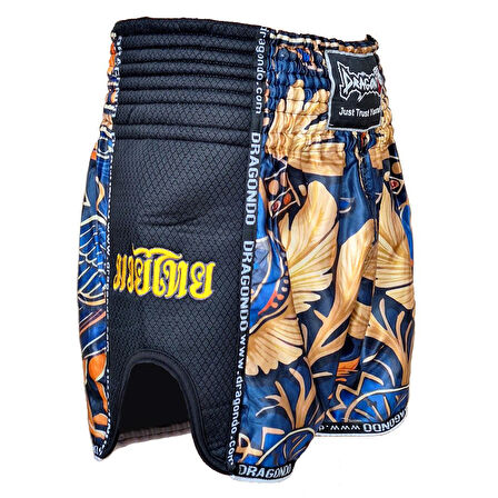 DragonDo MT3070 Muay Thai Şortu Baskılı Nakışlı Muay Thai Şort