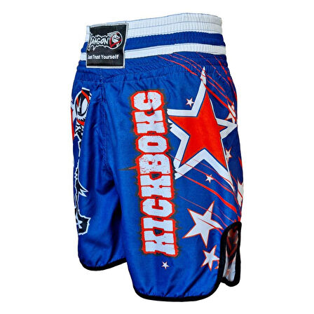 DragonDo KB240 Kick Boks Şortu Dijital Baskılı Kick Boxing Antrenman Şortu