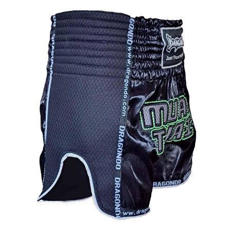 DragonDo MT3022 Muay Thai Şortu Nakışlı Muaythai Şort