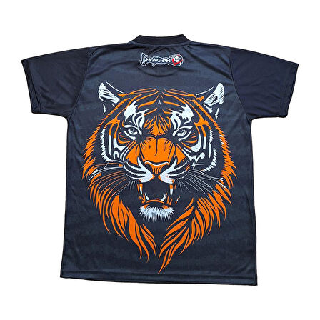 DragonDo TX711 Tiger Muay Thai Tişört Dijital Baskılı Muaythai Tshirt