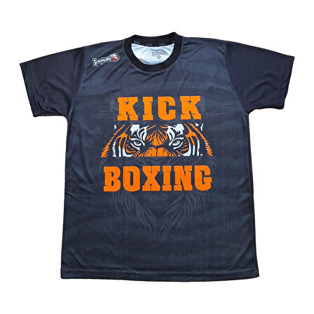 DragonDo TX712 Tiger Kick Boks Tişört Kick Boxing Antrenman Tshirt
