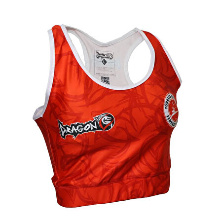 DragonDo KB1098 Kick Boks Kadın Büstiyer Kick Boxing Büstiyer KB1098
