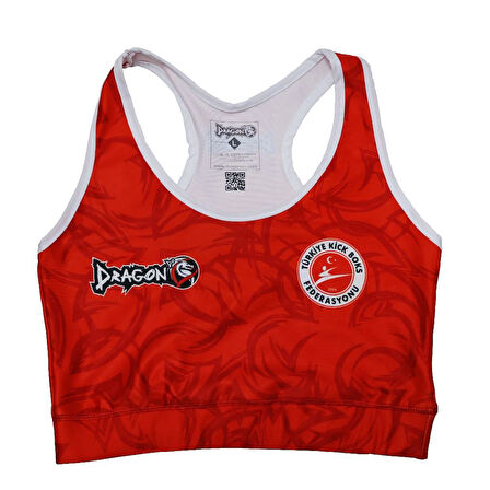 DragonDo KB1098 Kick Boks Kadın Büstiyer Kick Boxing Büstiyer KB1098