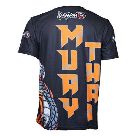 DragonDo TX8596 Muaythai Tişört Dijital Baskılı Muay Thai Tişörtü