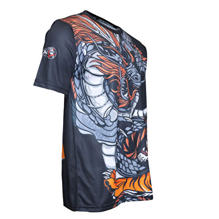 DragonDo TX8596 Muaythai Tişört Dijital Baskılı Muay Thai Tişörtü