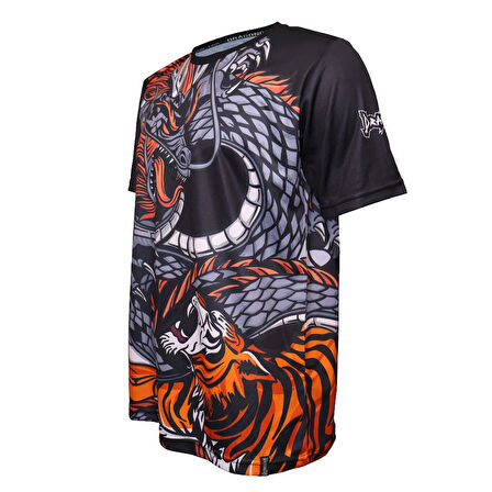 DragonDo TX8596 Muaythai Tişört Dijital Baskılı Muay Thai Tişörtü