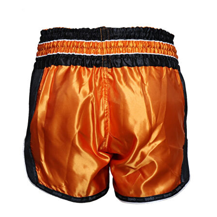 DragonDo MT3075 Retro NEO Muaythai Şortu Muay Thai Şort Turuncu