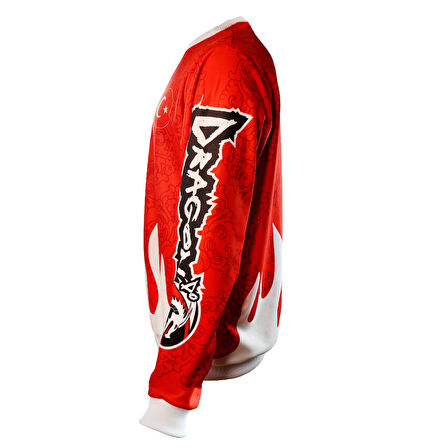 DragonDo TX8501 Milli Takım Muaythai Sweatshirt Muay Thai Federasyon Logolu Milli Takım Sweatshirt