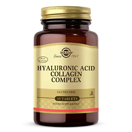 Solgar Hyaluronic Acid Collagen Complex 30 Tablet