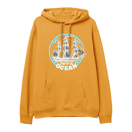 Sprit of the ocean Hoodie-Portakal