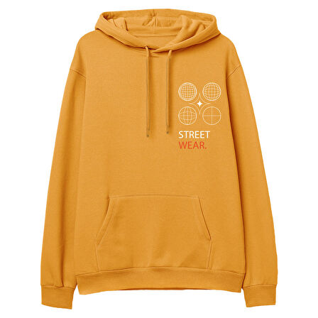 Street Wear Hoodie-Portakal