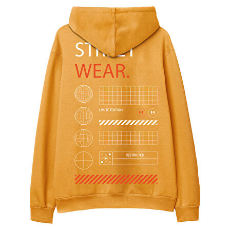 Street Wear Hoodie-Portakal