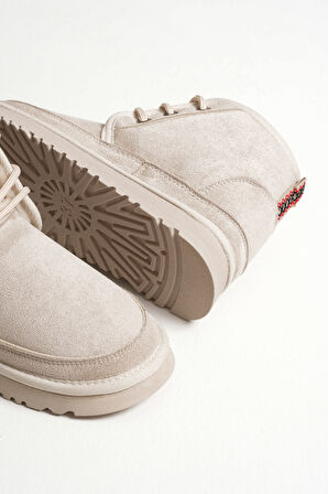 Airad Kadın Kışlık Bej İçi Kürklü Bot