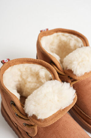 Ariad Kadın Kışlık Taba İçi Kürklü Bot