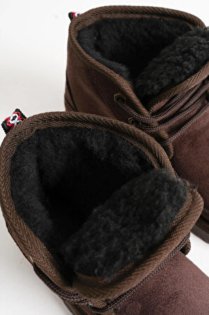 Ariad Kadın Kışlık Acı Kahve İçi Kürklü Bot