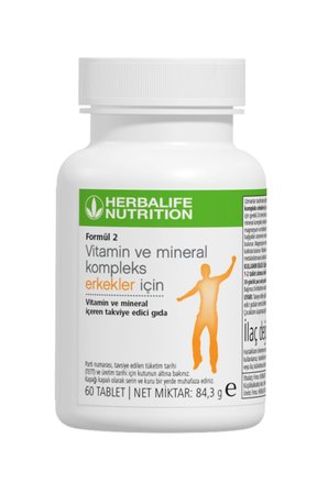 Herbalife Formül 2 Vitamin ve Mineral Kompleks Erkekler İçin 60 Tablet