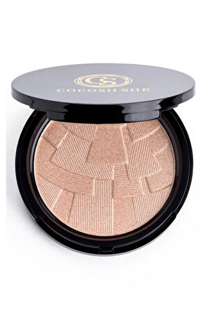 Pearl Shine Aydınlatıcı Highlighter 01 Altın Bronze, Inci Tozu, Yüksek Pigmentasyon, Yumuşak Doku