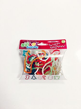 ÇOCUK SİLİKON BİLEKLİK SETİ 24 ADET (KARIŞIK RENK)