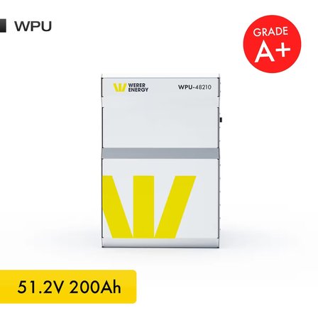 51,2V 200Ah 10.8kW LiFePO4 WPU Series Bluetooth'lu Lityum Demir Fosfat Akü/Batarya 