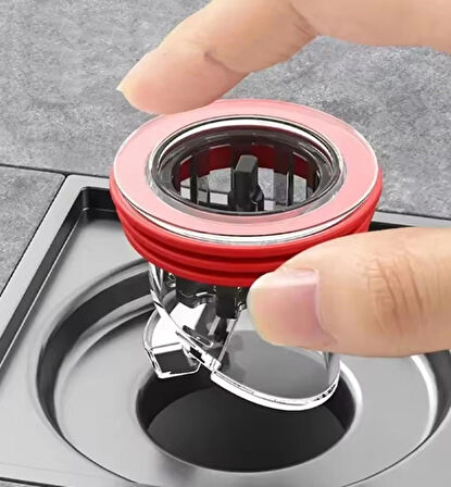 Banyo Giderine Takılan Gider Kokusu Engelleyici Duş Drenajı Not:giderin Içine Takılır. 42mm Çap