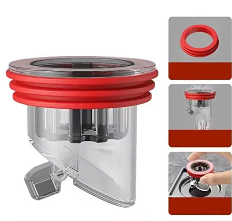 Banyo Giderine Takılan Gider Kokusu Engelleyici Duş Drenajı Not:giderin Içine Takılır. 42mm Çap