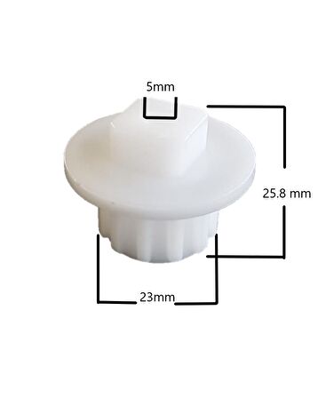 Philips HR7768,HR7766,HR7758 Kıyma Makinesi Dişlisi Uyumlu