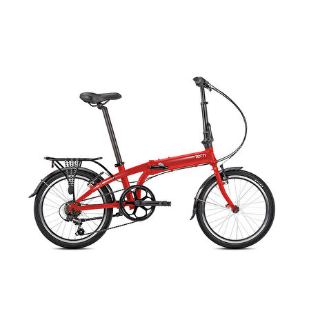 Tern Link A7 20 Jant Katlanabilir Bisiklet (Koyu Kırmızı Kırmızı)