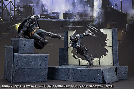 Kotobukiya Batman & Arkham Knight 2 Pack ArtFx+ Statue Set