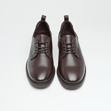 Günlük Hakiki Deri Kadın Bağcıklı Casual Ayakkabı