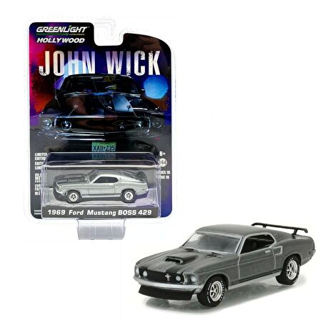 Greenlight John Wick (2014) - 1969 Ford Mustang BOSS 429 Solid Pack 44780-E