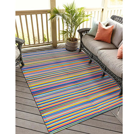 Piknik Hasırı Plaj Hasırı  Katlanan Hasır Kilim Plastik Kamp Hasırı Bahçe Hasırı BÜYÜK BOY180*270 Cm