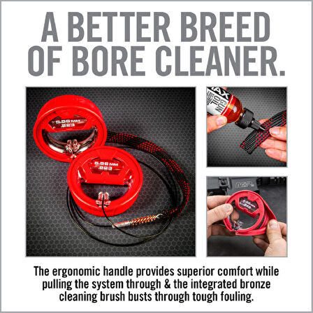 REAL AVID Bore Boss® 12cal WORLD’S EASIEST BORE CLEANER Namlu Temizleyici