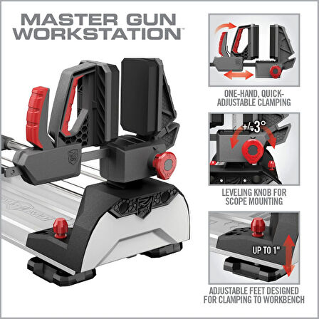 REAL AVID Master Gun Workstation® Tüfek Bakım Yatağı