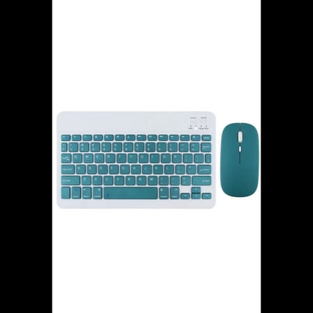 KYB71 Kablosuz Türkçe Q Klavye Mouse Set - Koyu Yeşil