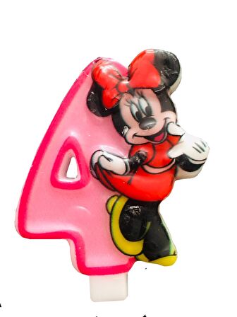 PASTA MUMU RAKAM MİNNİE 4 PEMBE