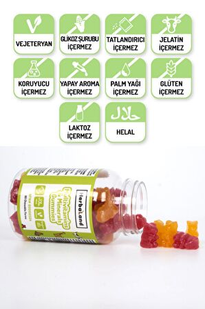 Herbaland Gummies Omega-3 Dha&epa + Gummies Multivitamin Ve Mineral Çiğnenebilir Form