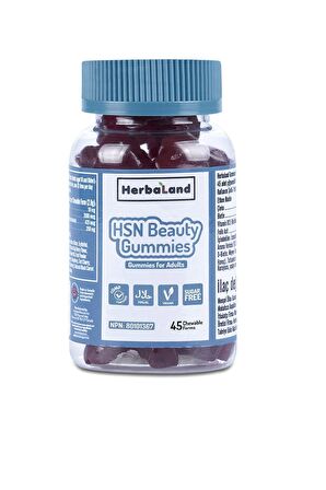 Hsn Beauty Gummies (çiğnenebilir Form) Takviye Edici Gıda 45 Adet